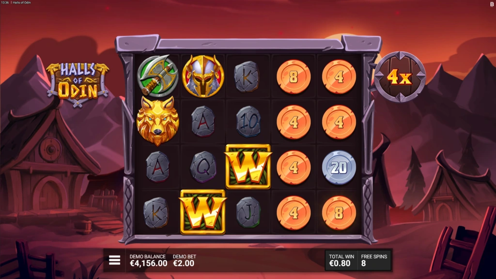 Halls of Odin - Free Spins